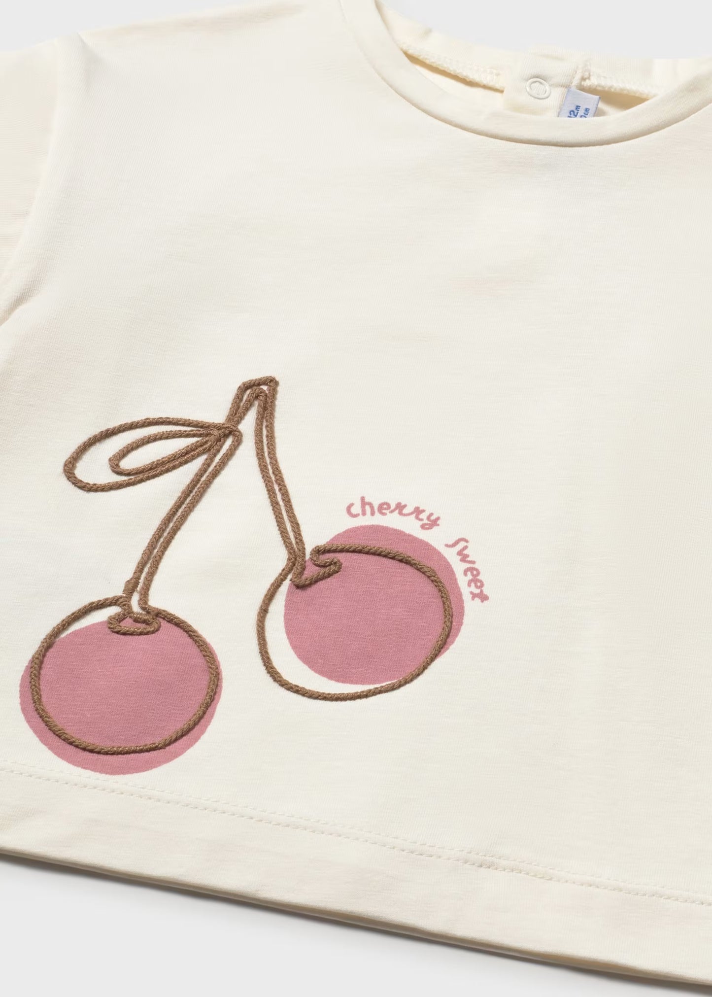 Camiseta de manga larga bebé