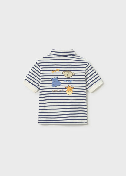 Polo rayas bordados bebé