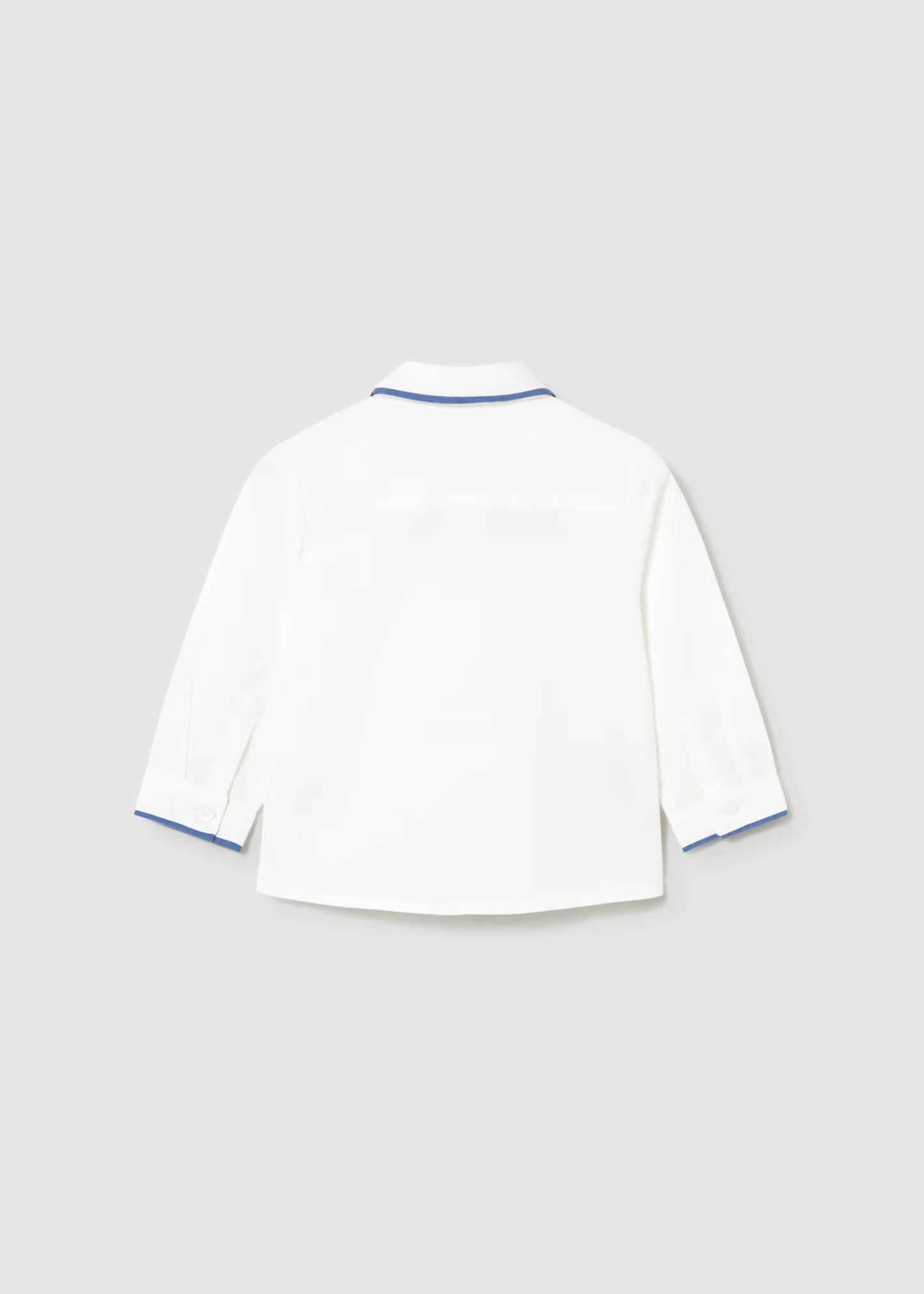 Camisa de manga larga con pajarita bebé