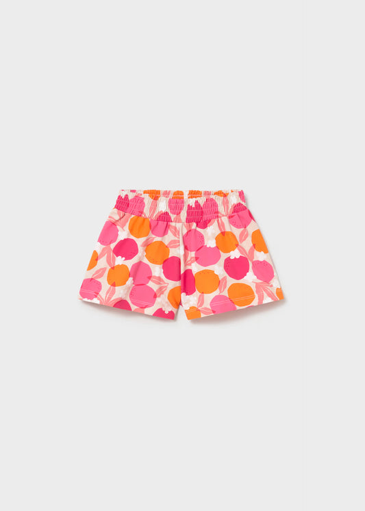Pantalón corto punto estampado bebé