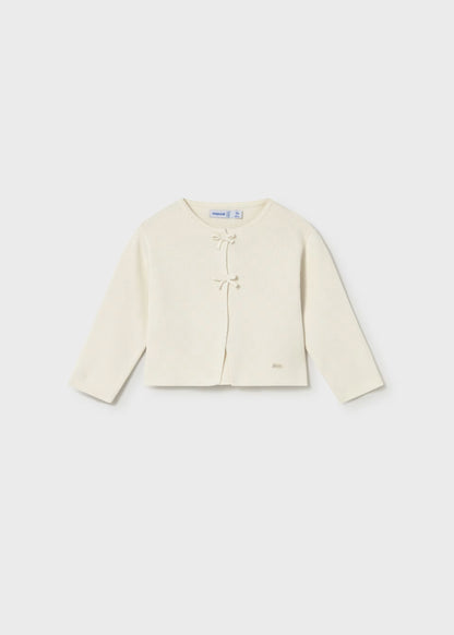 Rebeca tricot lazos bebé