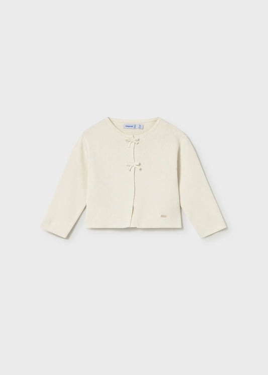 Rebeca tricot lazos bebé