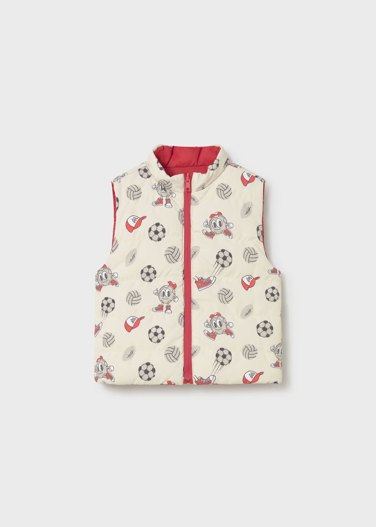Chaleco reversible bebé