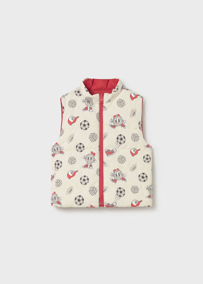 Chaleco reversible bebé