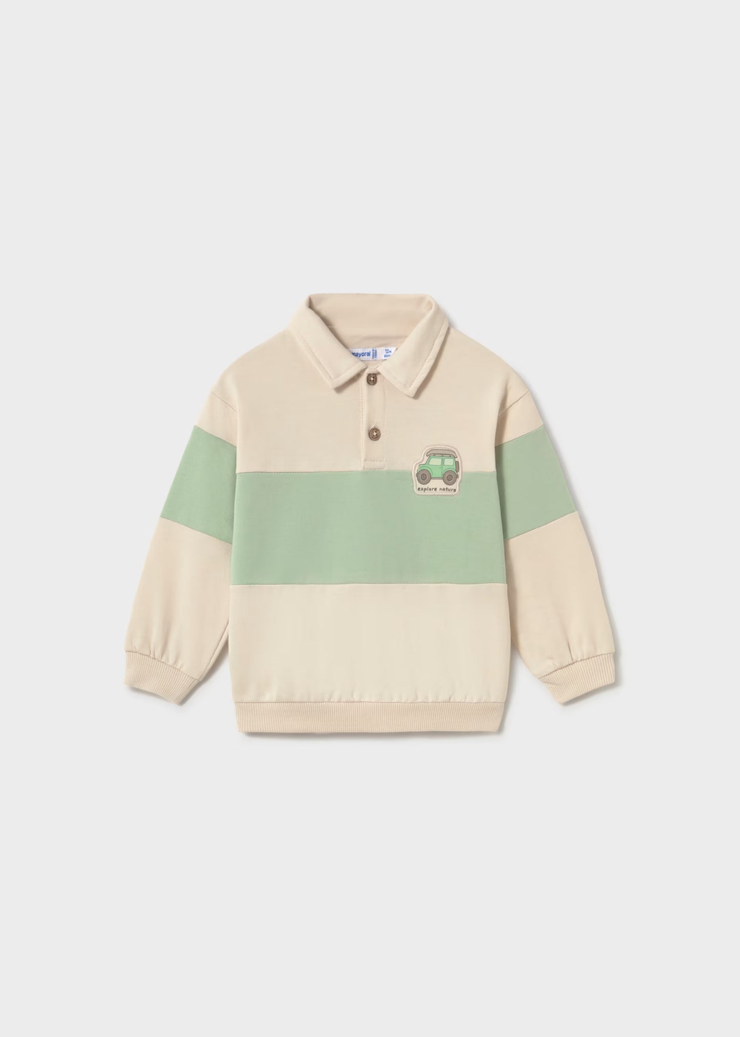 Sudadera rayas bebé