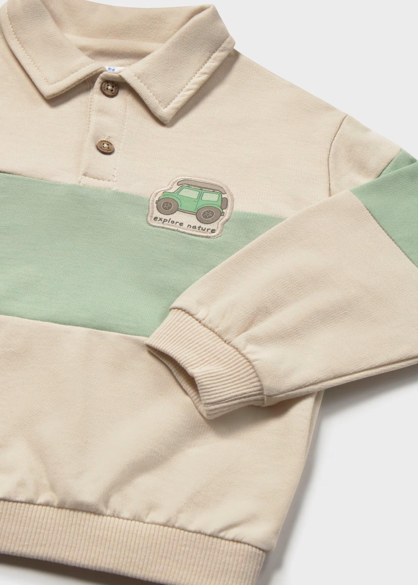 Sudadera rayas bebé
