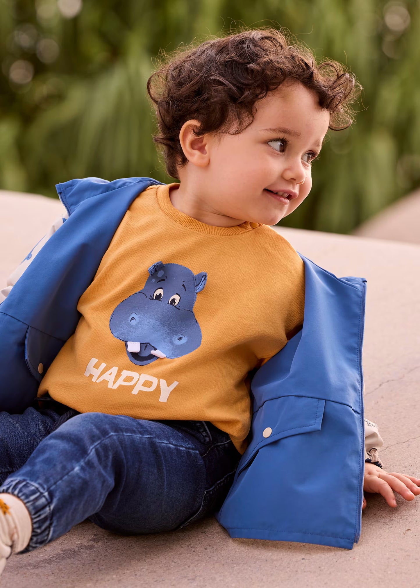 Sudadera interactiva loose fit bebé