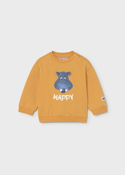 Sudadera interactiva loose fit bebé