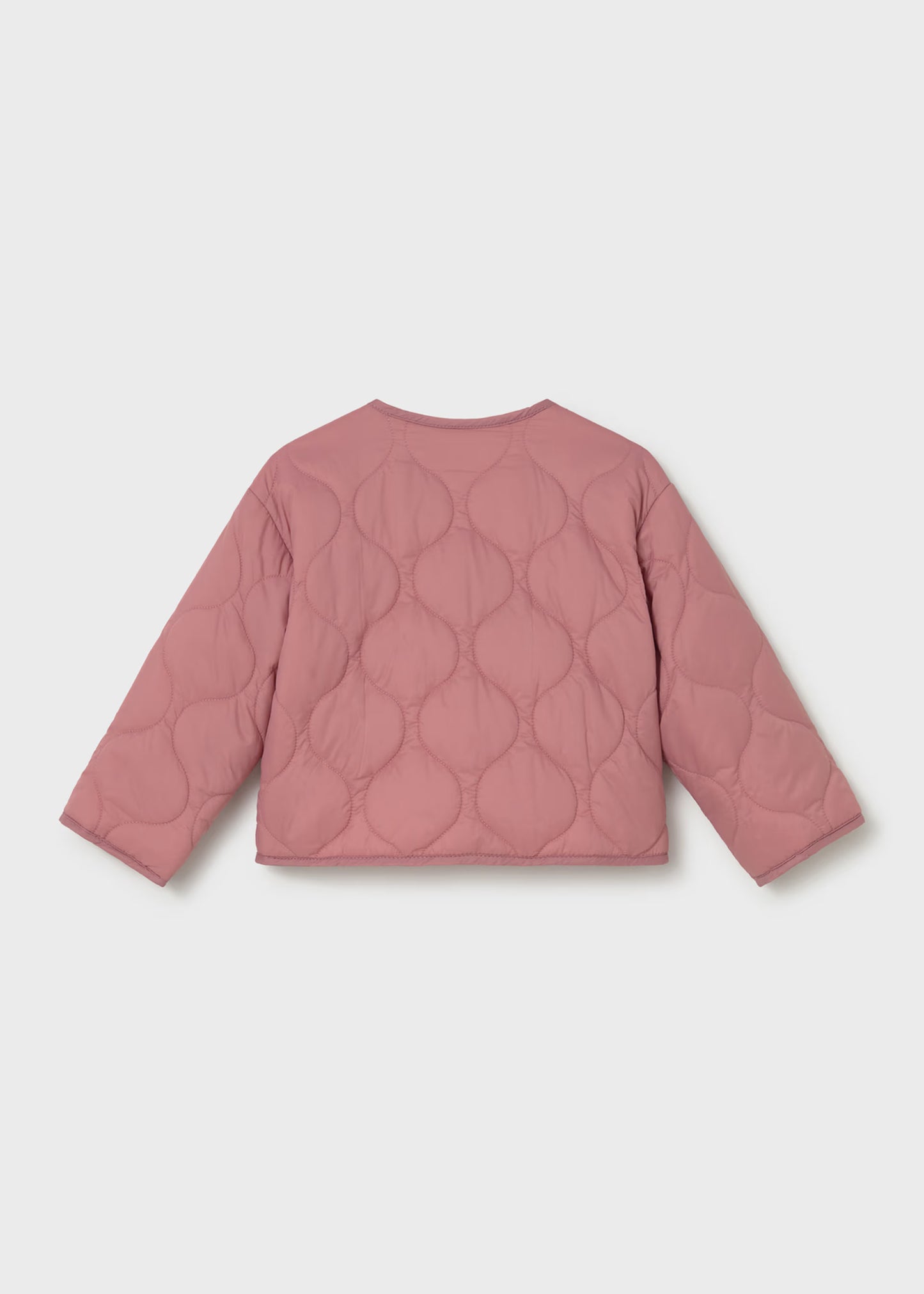 Cortavientos acolchado estampado reversible bebé