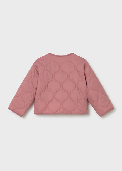 Cortavientos acolchado estampado reversible bebé