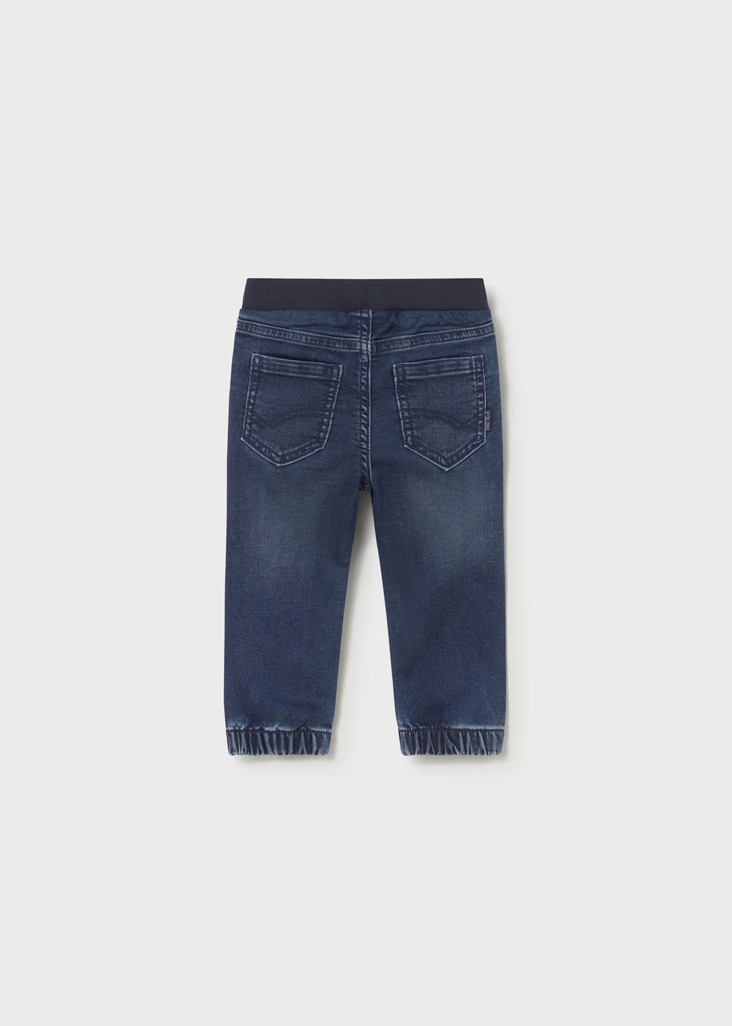 Pantalón vaquero cinturilla elástica bebé