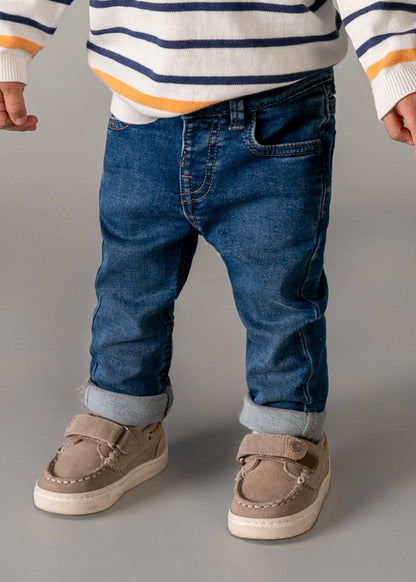 Pantalón vaquero ajustado bebé