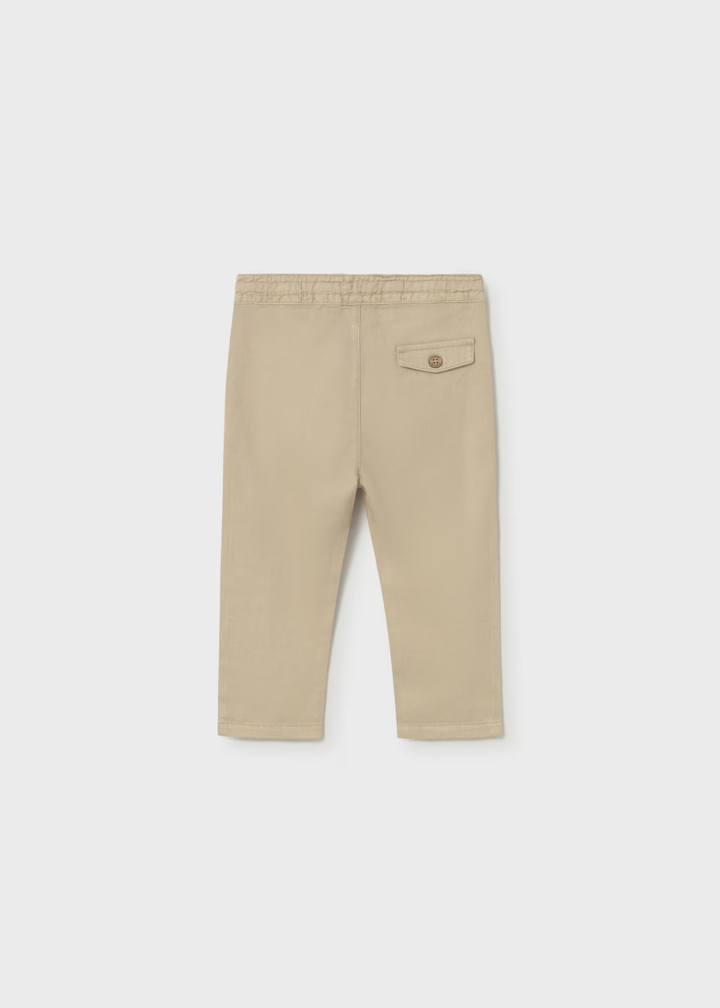 Pantalon relaxed con lino bebé