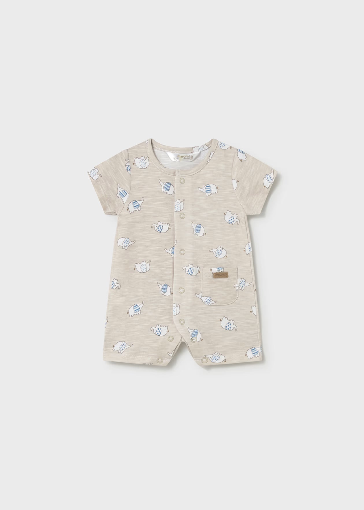 Pijama estampado recién nacido