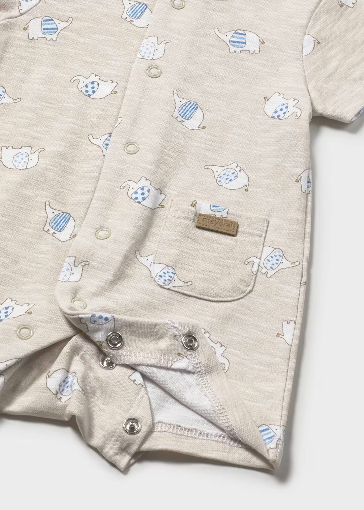 Pijama estampado recién nacido