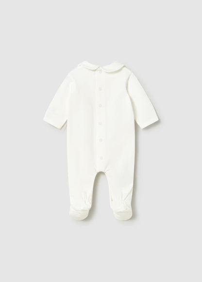Pijama osito bordado recién nacida