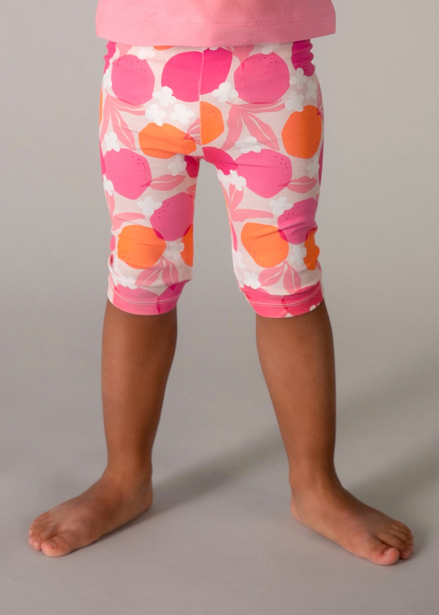 Conjunto legging estampado y camiseta bebé