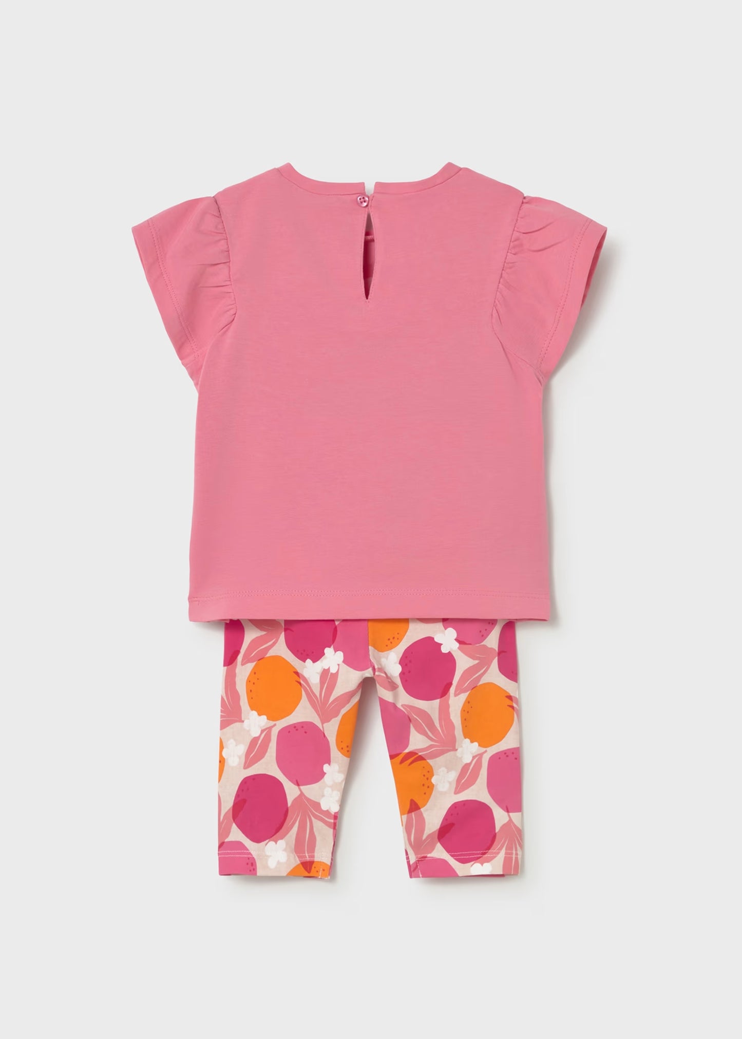 Conjunto legging estampado y camiseta bebé