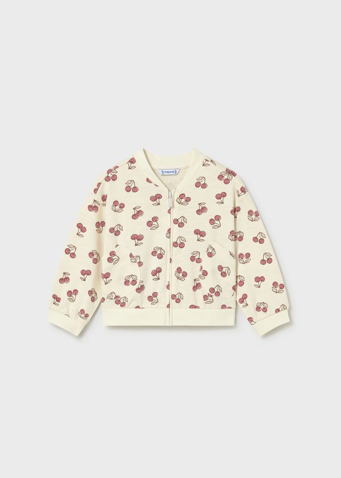 Conjunto 3 piezas con sudadera estampada bebé