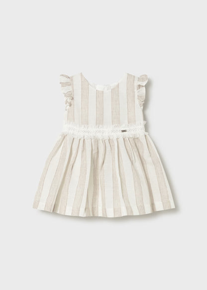 Vestido rayas bebé