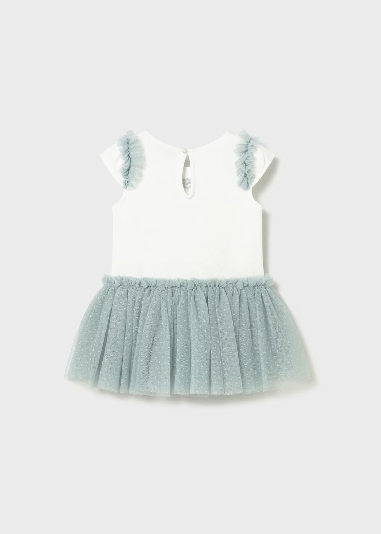 Vestido combinado con tutú bebé