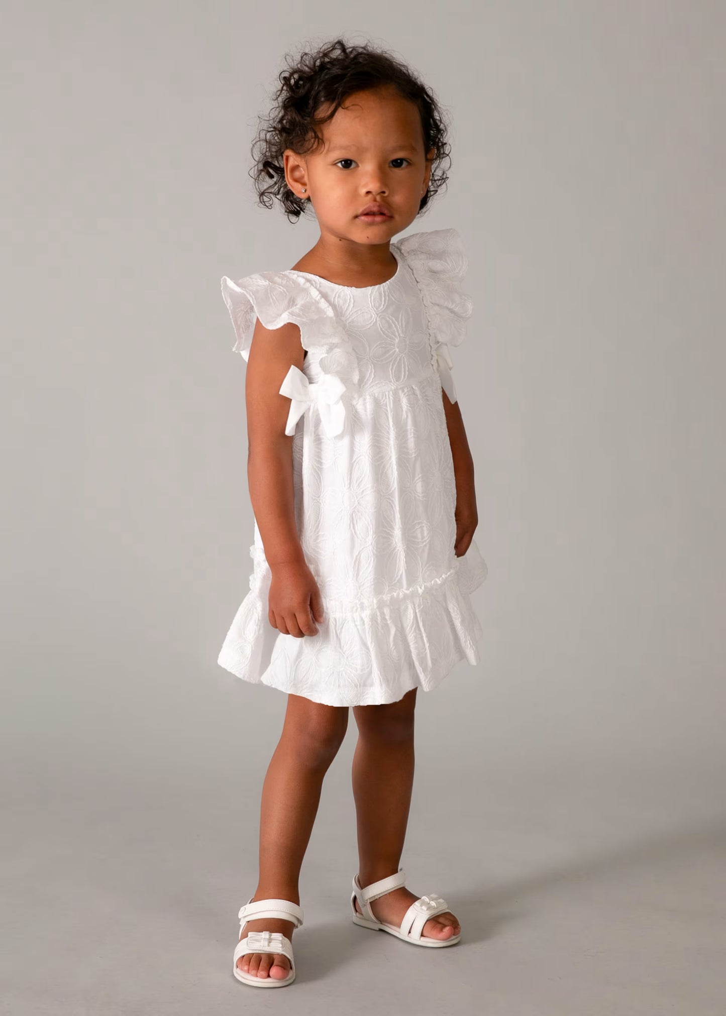 Vestido de ceremonia bordado bebé