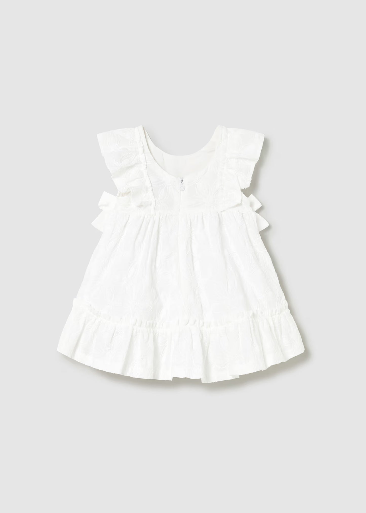 Vestido de ceremonia bordado bebé