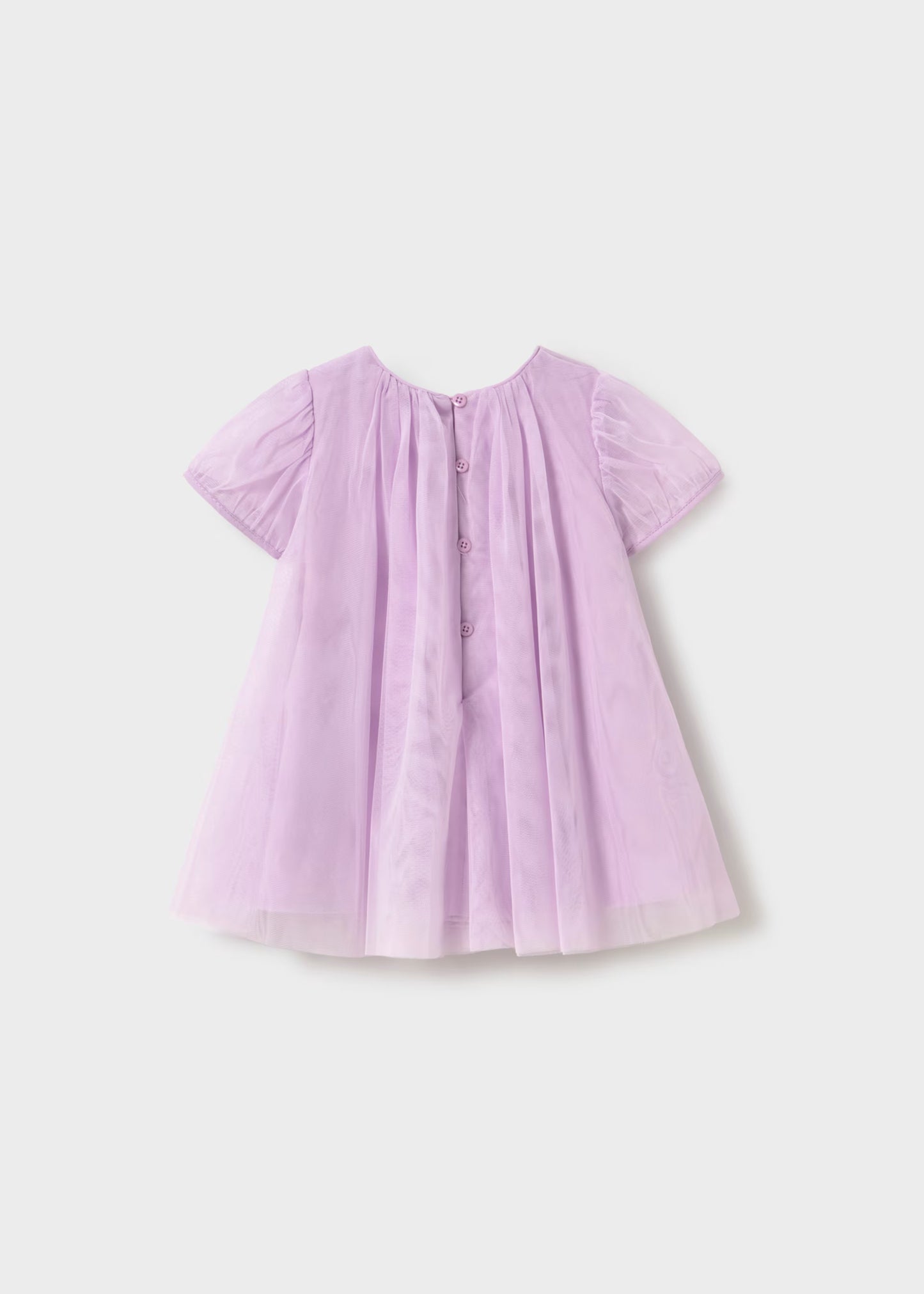 Vestido tul con bolso bebé