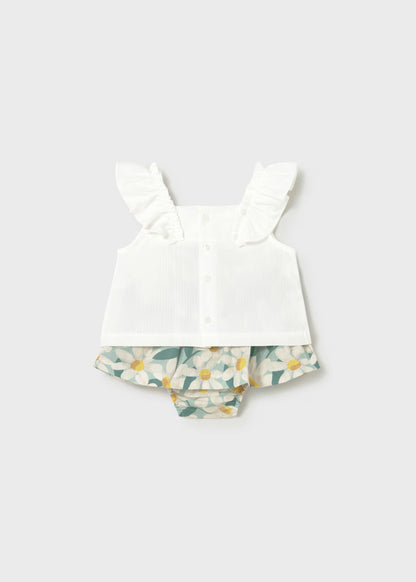 Conjunto falda y blusa bebé