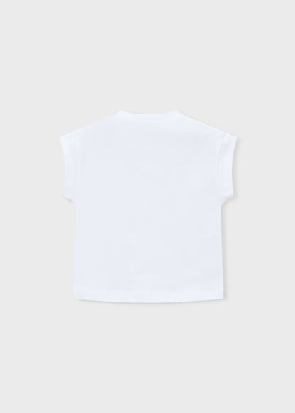 Camiseta estampado muñeca niña