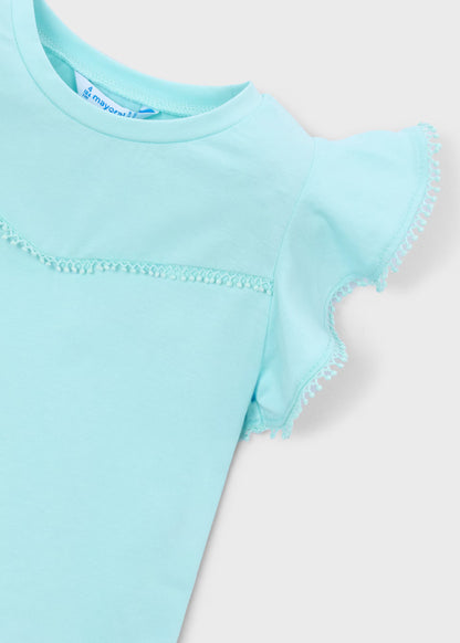 Camiseta volante niña