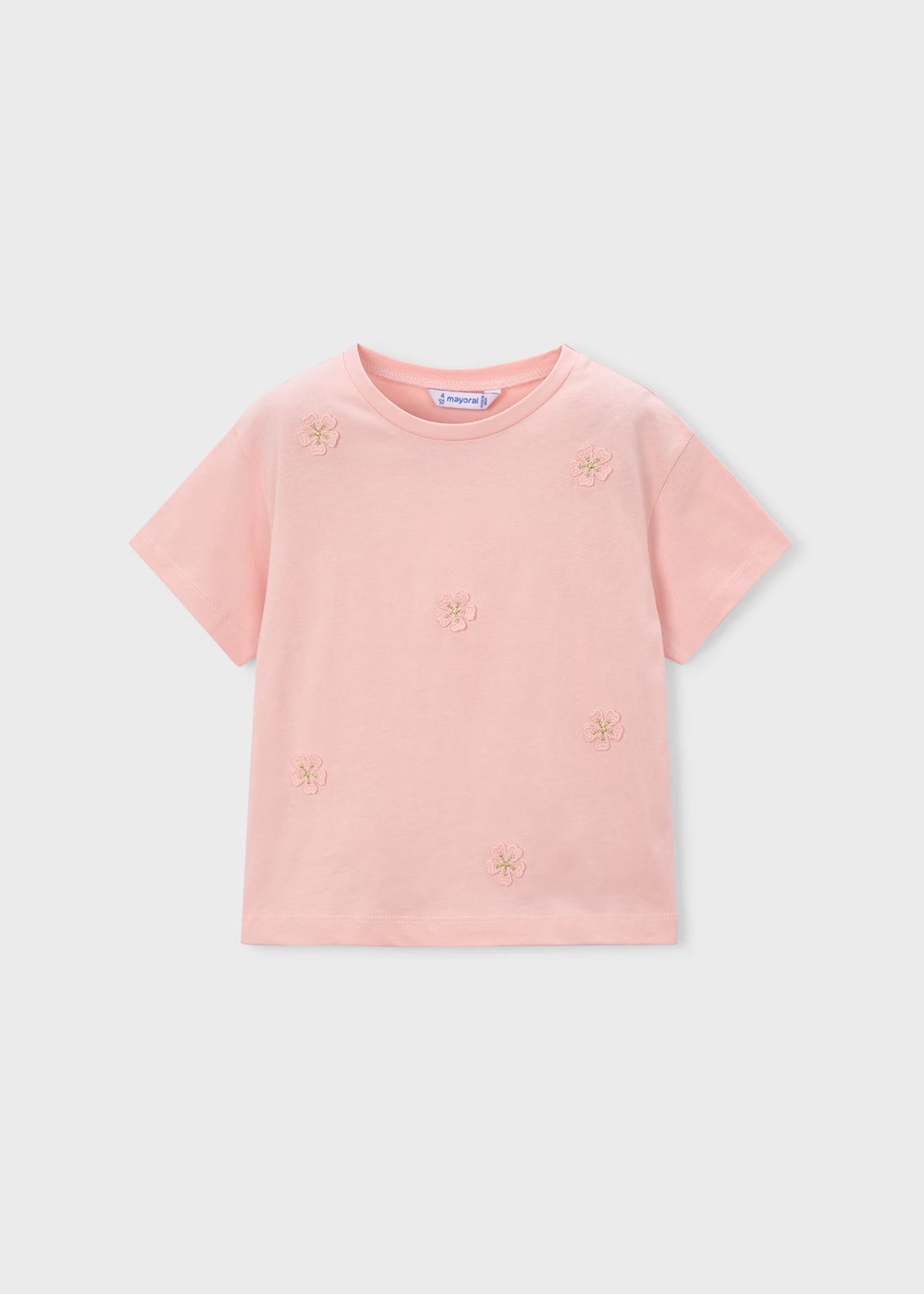 Camiseta aplique niña