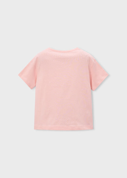 Camiseta aplique niña