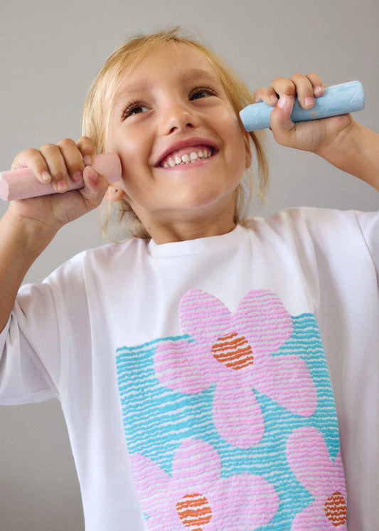 Camiseta oversize niña