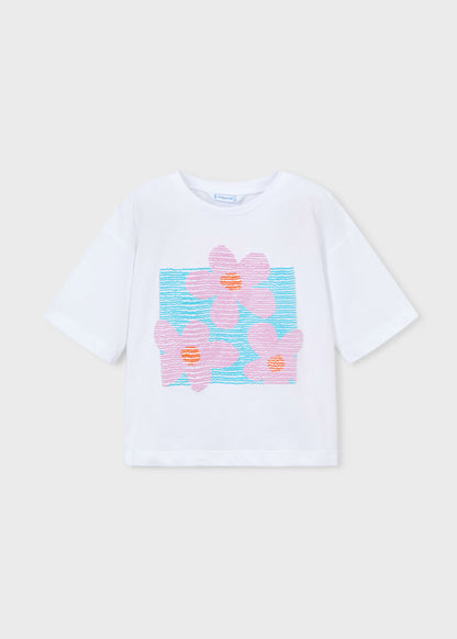 Camiseta oversize niña