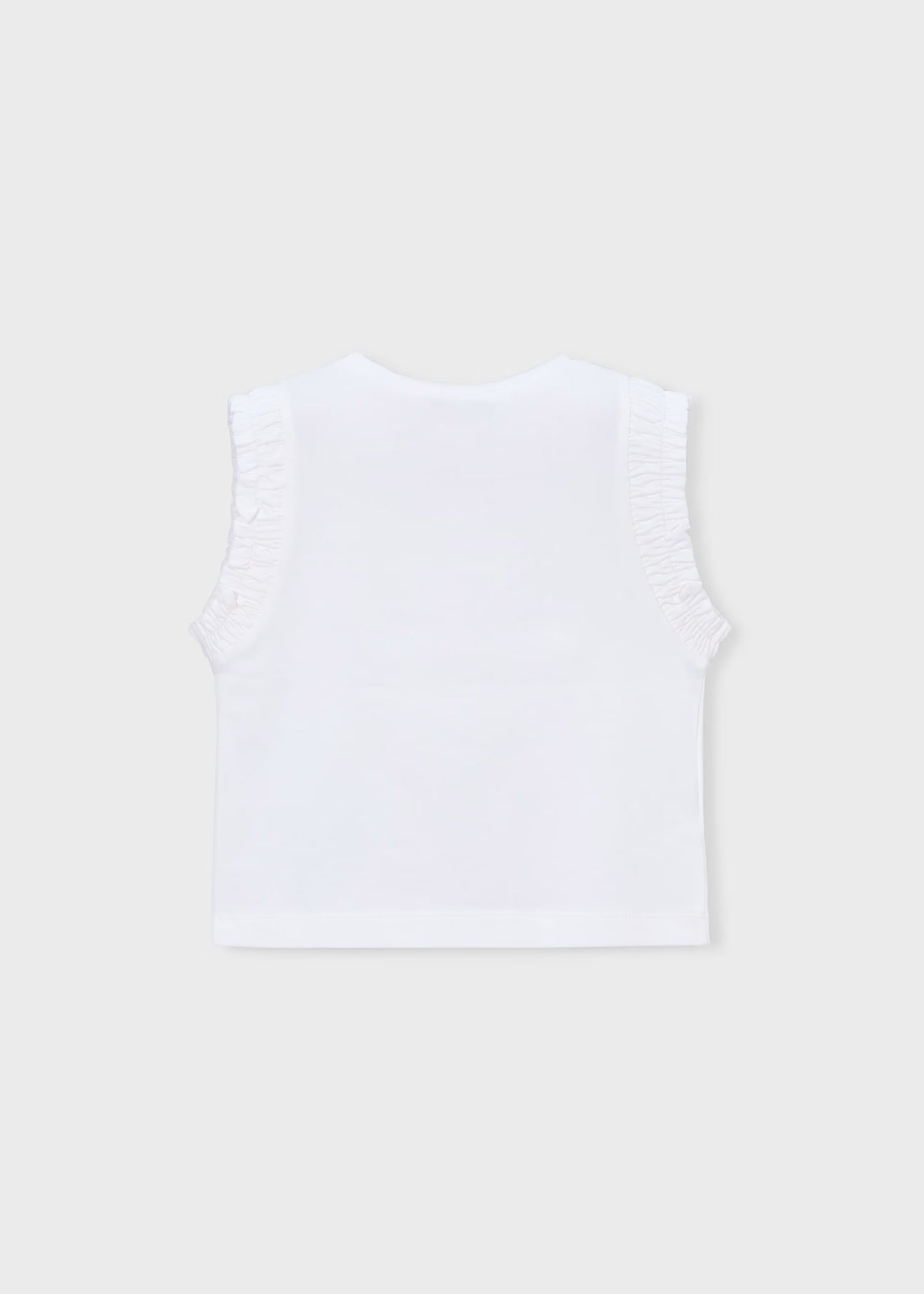 Camiseta flores niña
