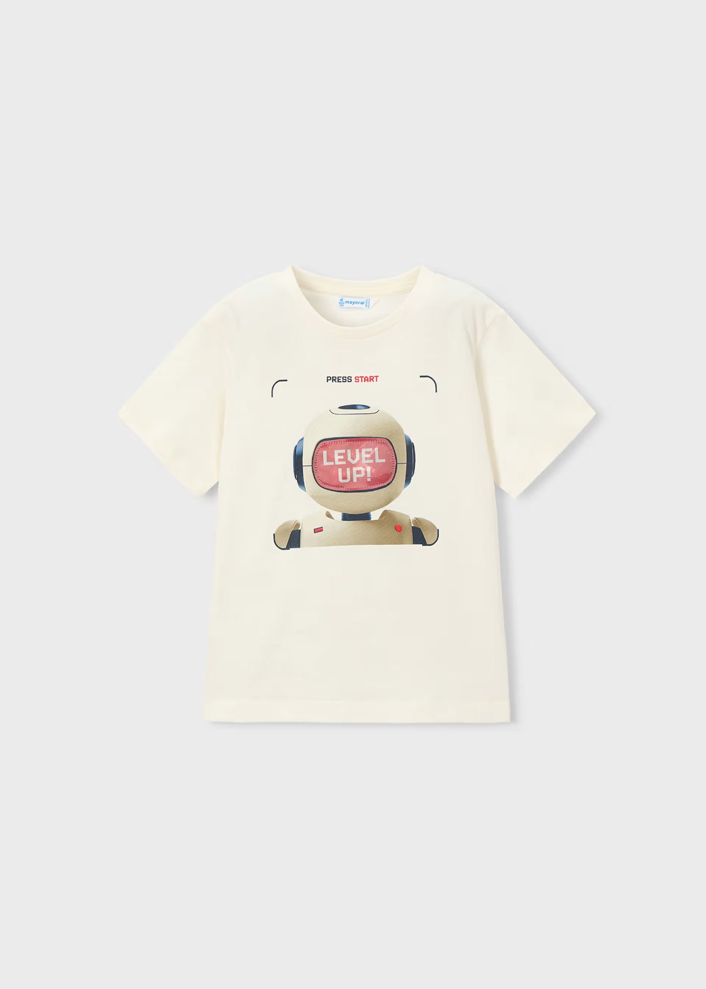 Camiseta interactiva robot niño
