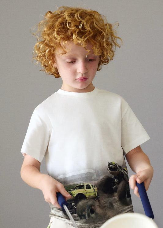 Camiseta estampada niño
