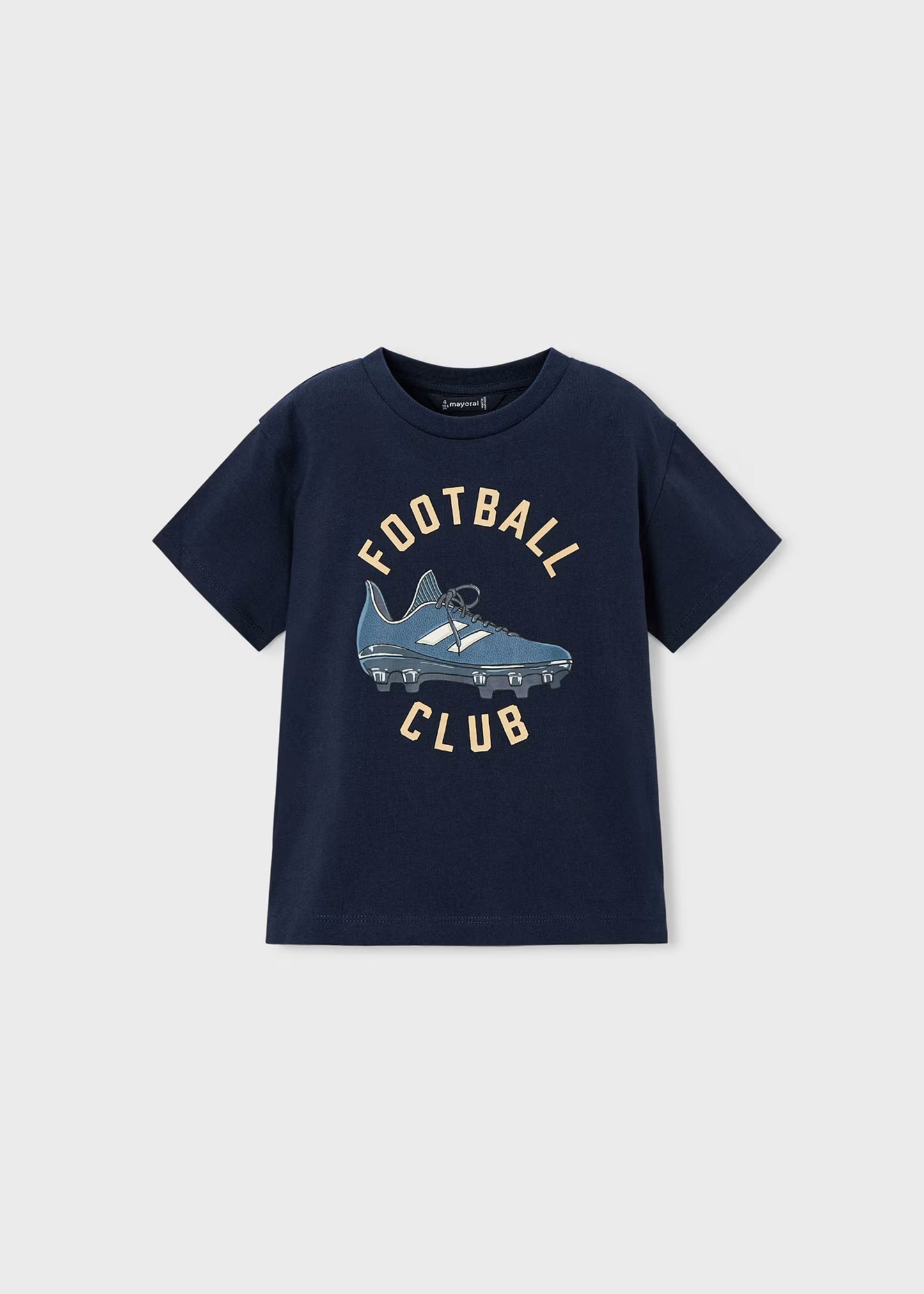 Camiseta botas de fútbol niño