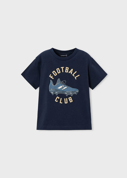 Camiseta botas de fútbol niño