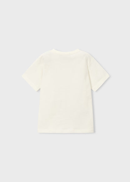 Camiseta estampado fútbol niño