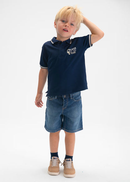 Polo fútbol niño