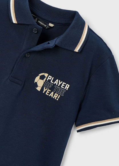 Polo fútbol niño