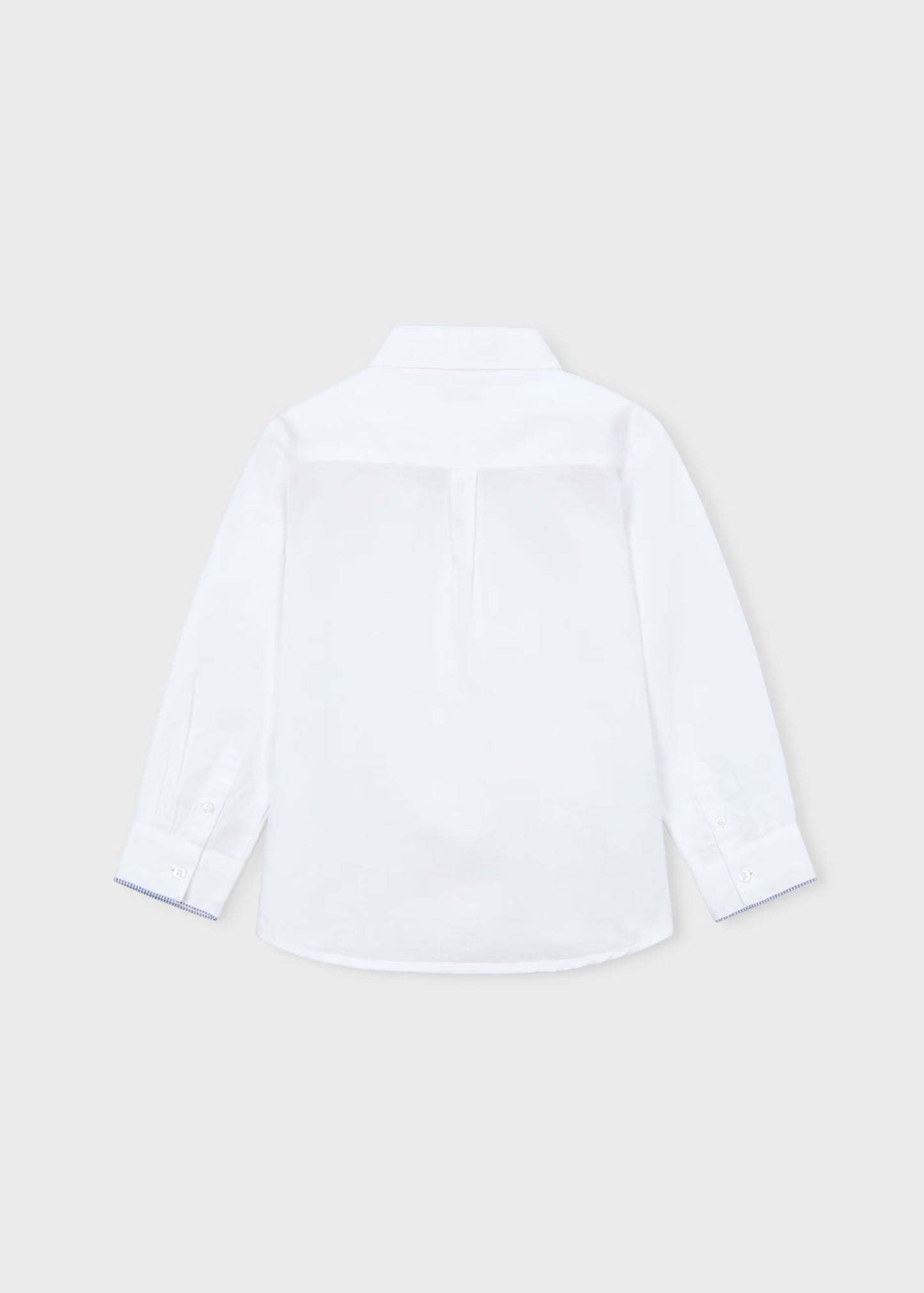 Camisa manga larga con lino vestir niño
