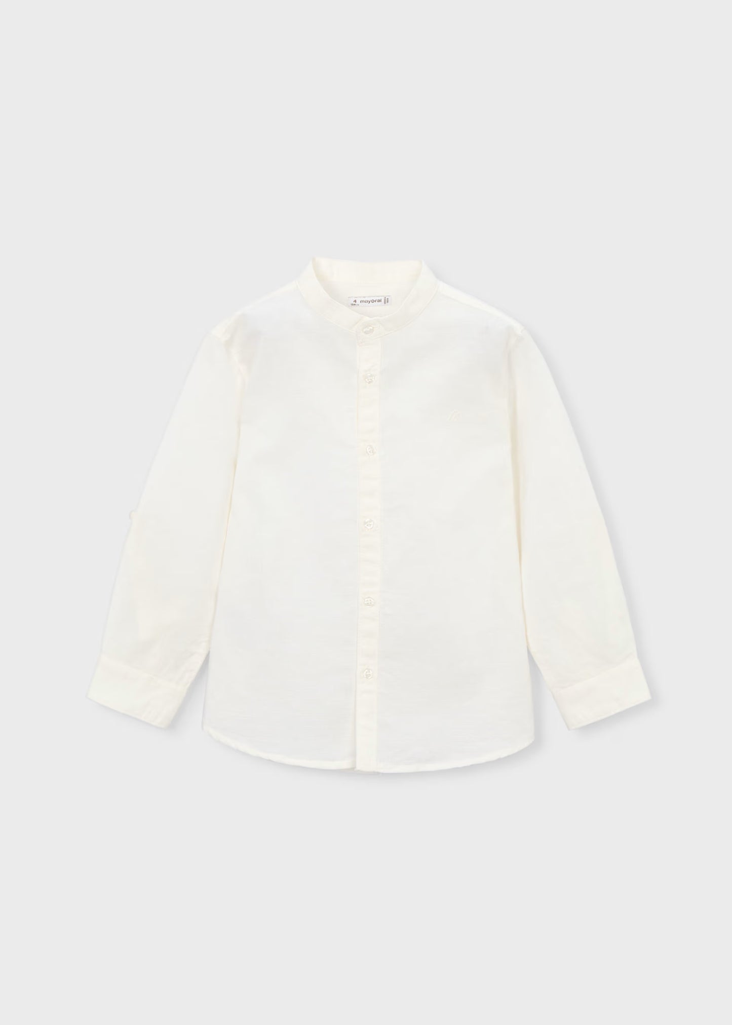 Camisa manga larga con lino niño