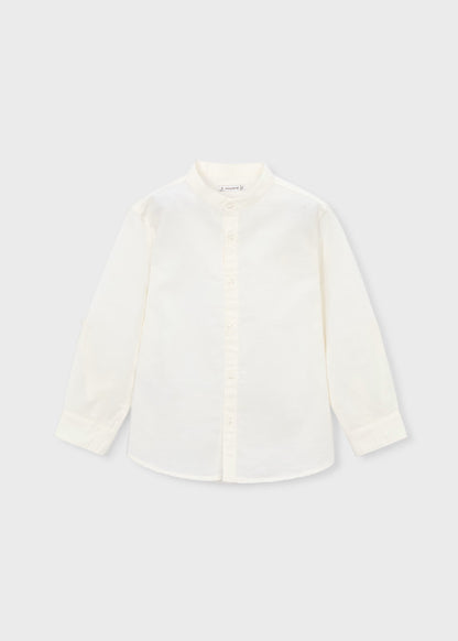 Camisa manga larga con lino niño
