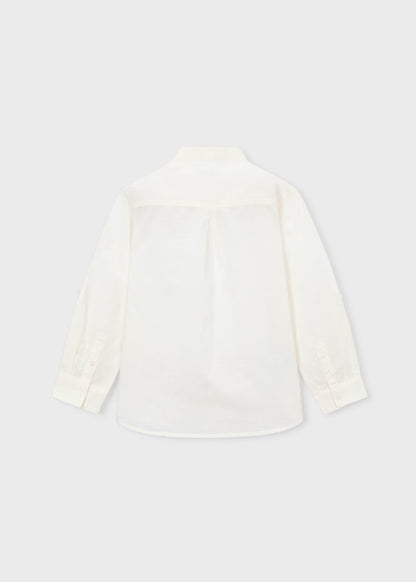 Camisa manga larga con lino niño