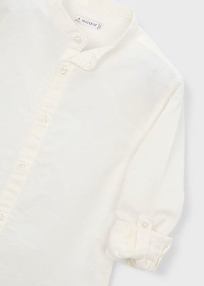 Camisa manga larga con lino niño