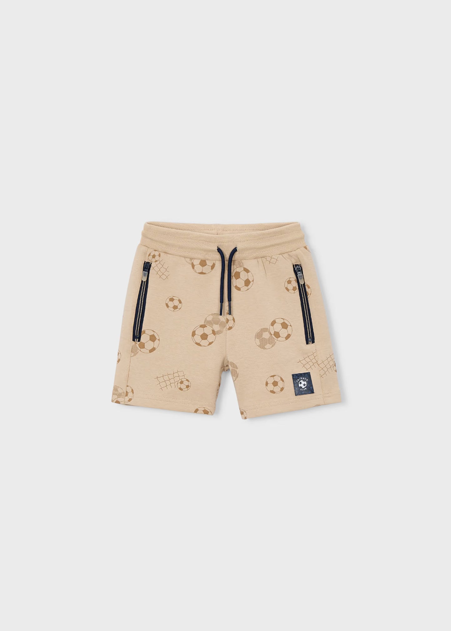 Bermuda cremalleras niño