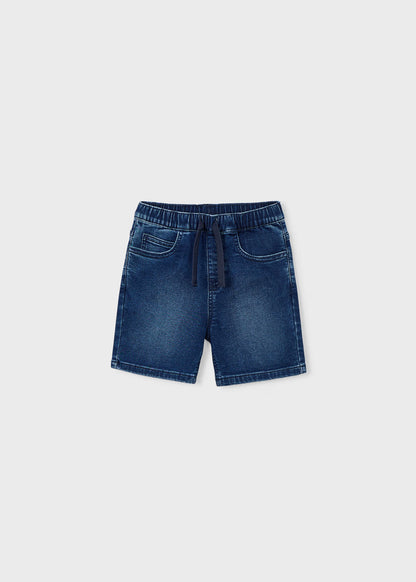 Bermuda vaquera jogger niño